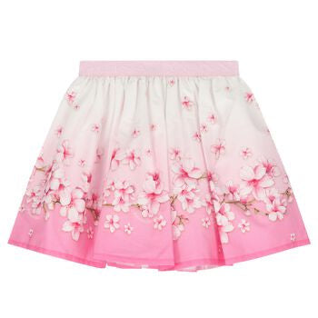 MONNALISA Floral Tshirt and Skirt