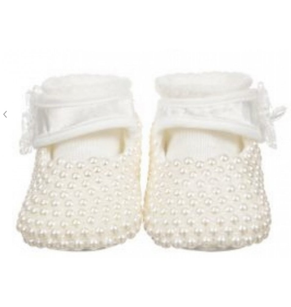 Beau Kid Pearl shoes socks and headband