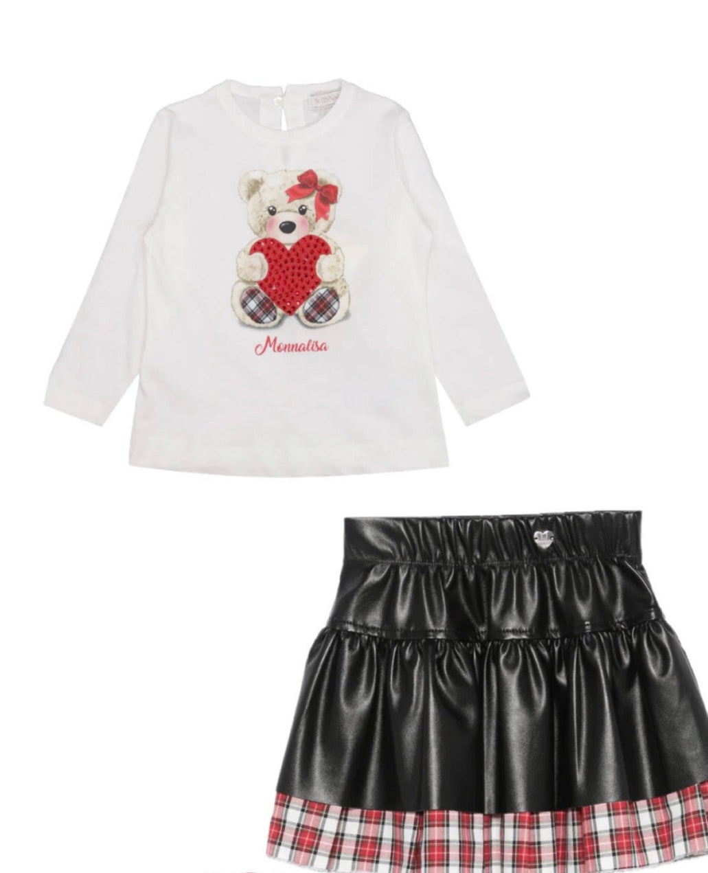 MONNALISA Skirt and Top