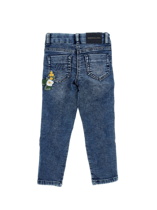 MONNALISA Floral Jeans