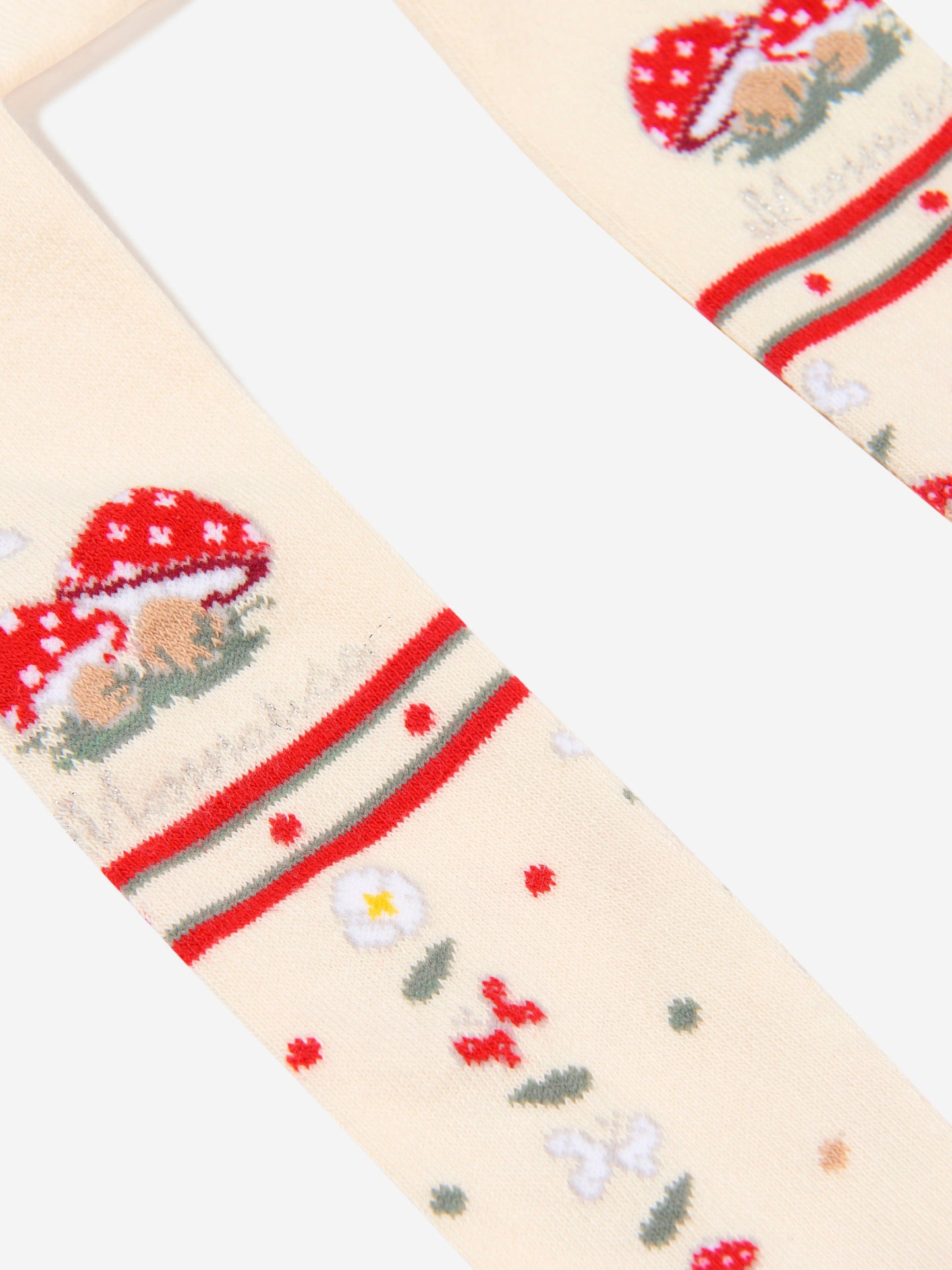 Monnalisa Red baby tights