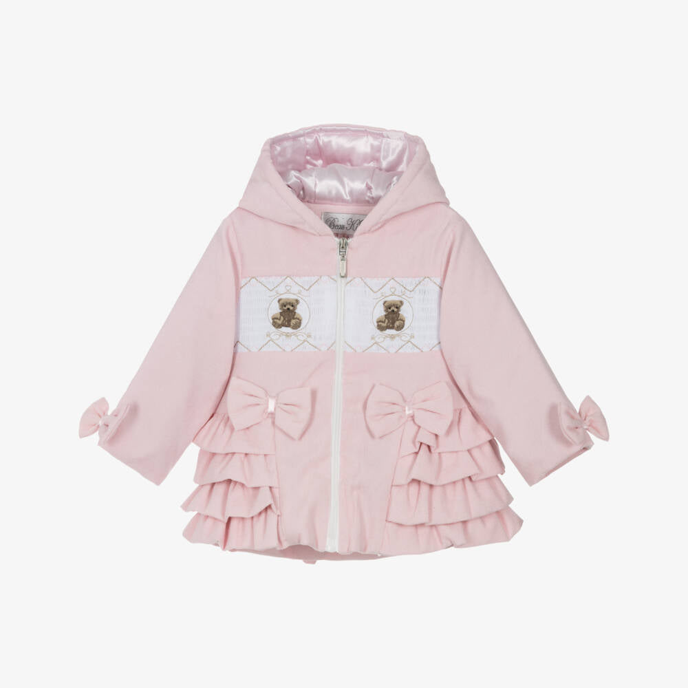 Beau Kid Girls Pink Jacket