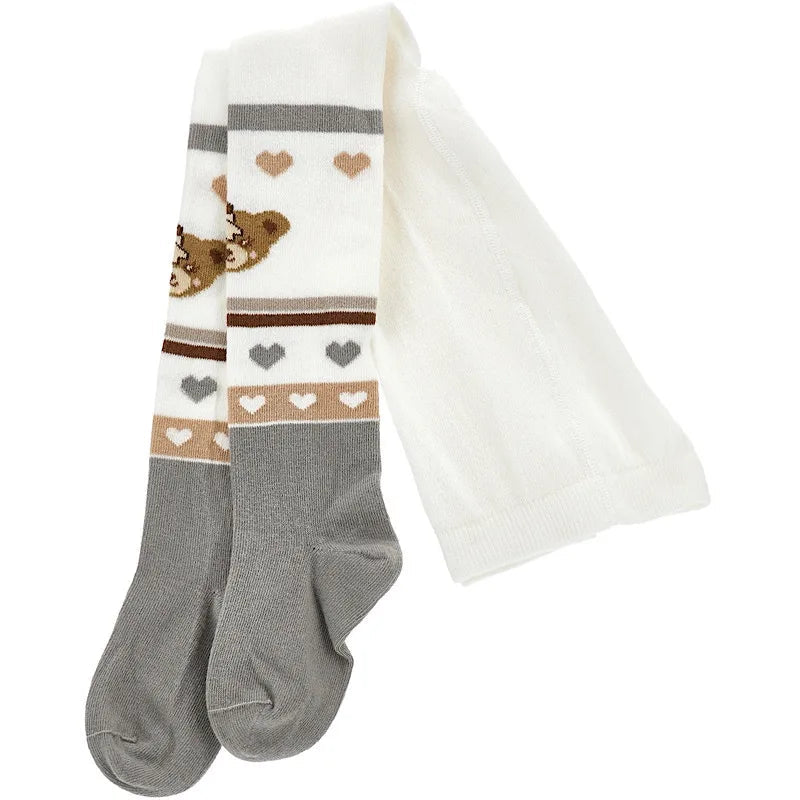 MONNALISA Teddy Dress and Tights Set