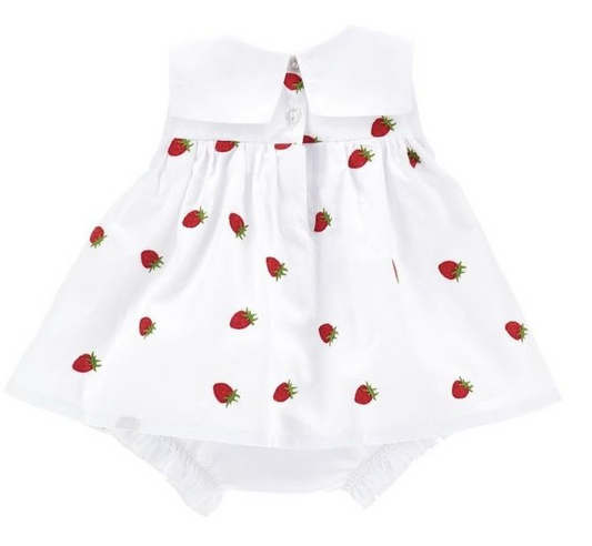Monnalisa Strawberry Dress