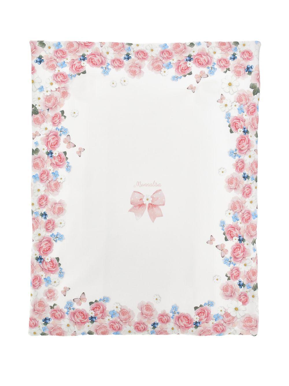 Monnalisa Floral Blanket