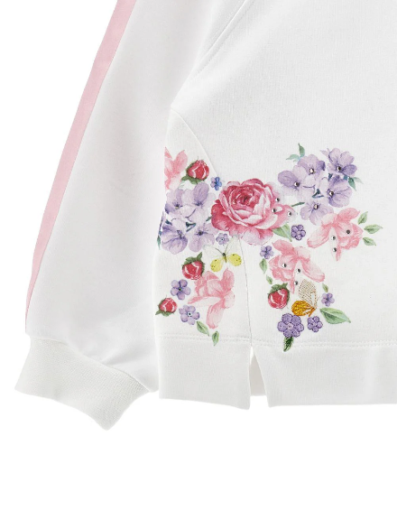 Monnalisa Floral Sweatshirt