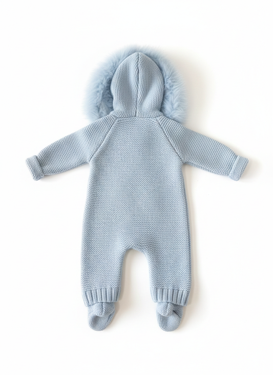 Martin Aranda Knit Fur Snowsuit