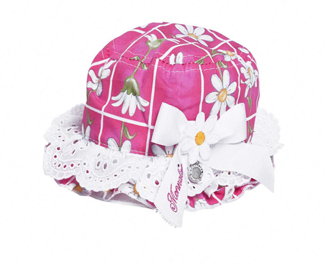 Monnalisa Floral Sun hat