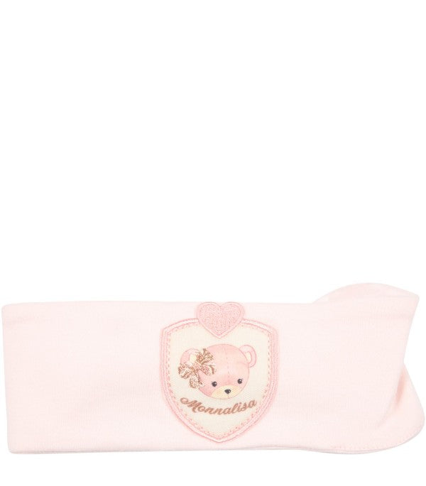 MONNALISA Baby Headband and Boots Set
