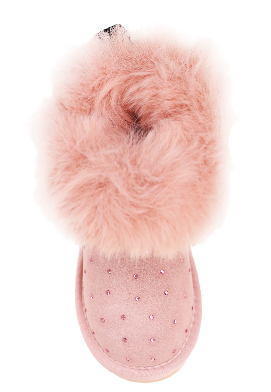 MONNALISA Pink Diamante Boots