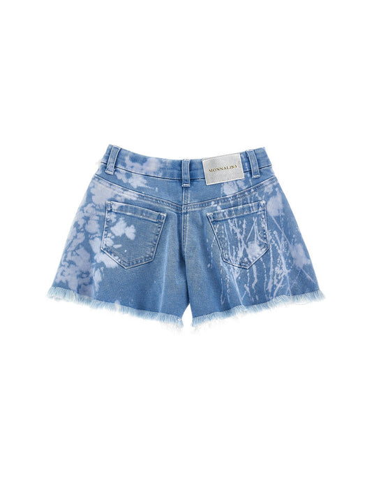 MONNALISA Alice Denim Shorts