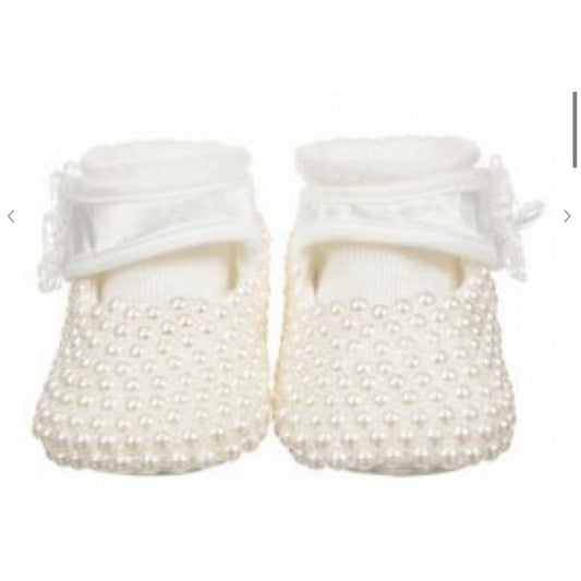 Beau Kid Pearl shoes socks and headband