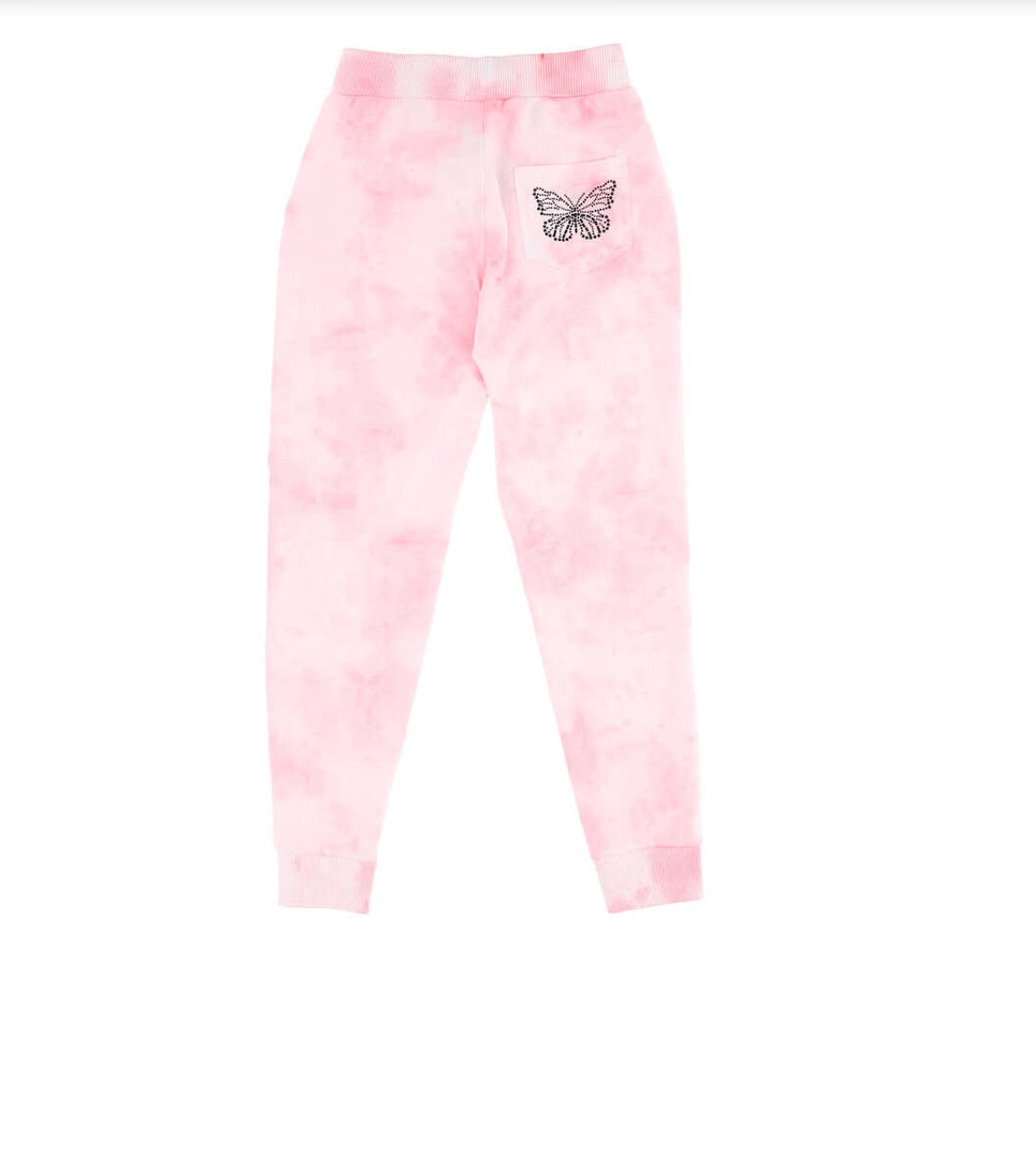 Monnalisa Pink Tie Dye Tracksuit