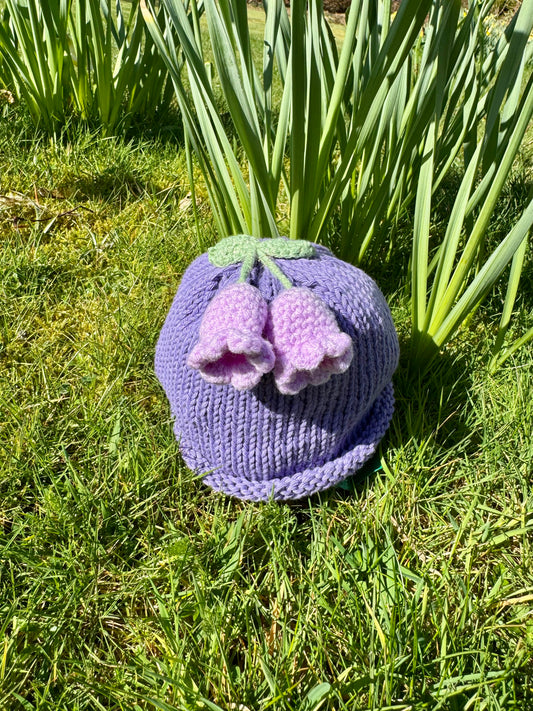 Lilac Tulip Hat