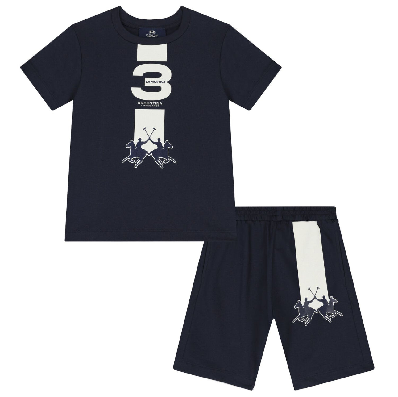 La Martina Shorts and Tee Set