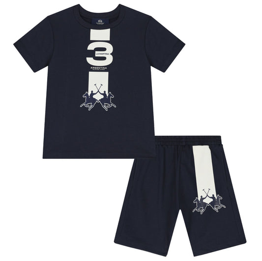 La Martina Shorts and Tee Set