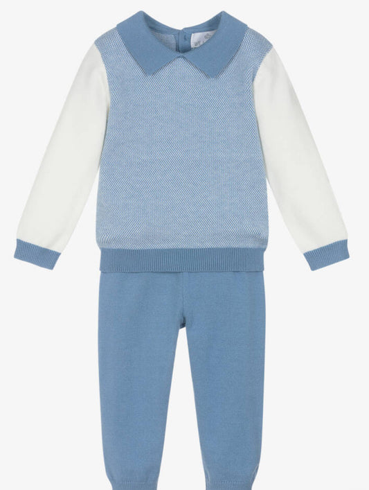 Beau Kid Boy Knit Set