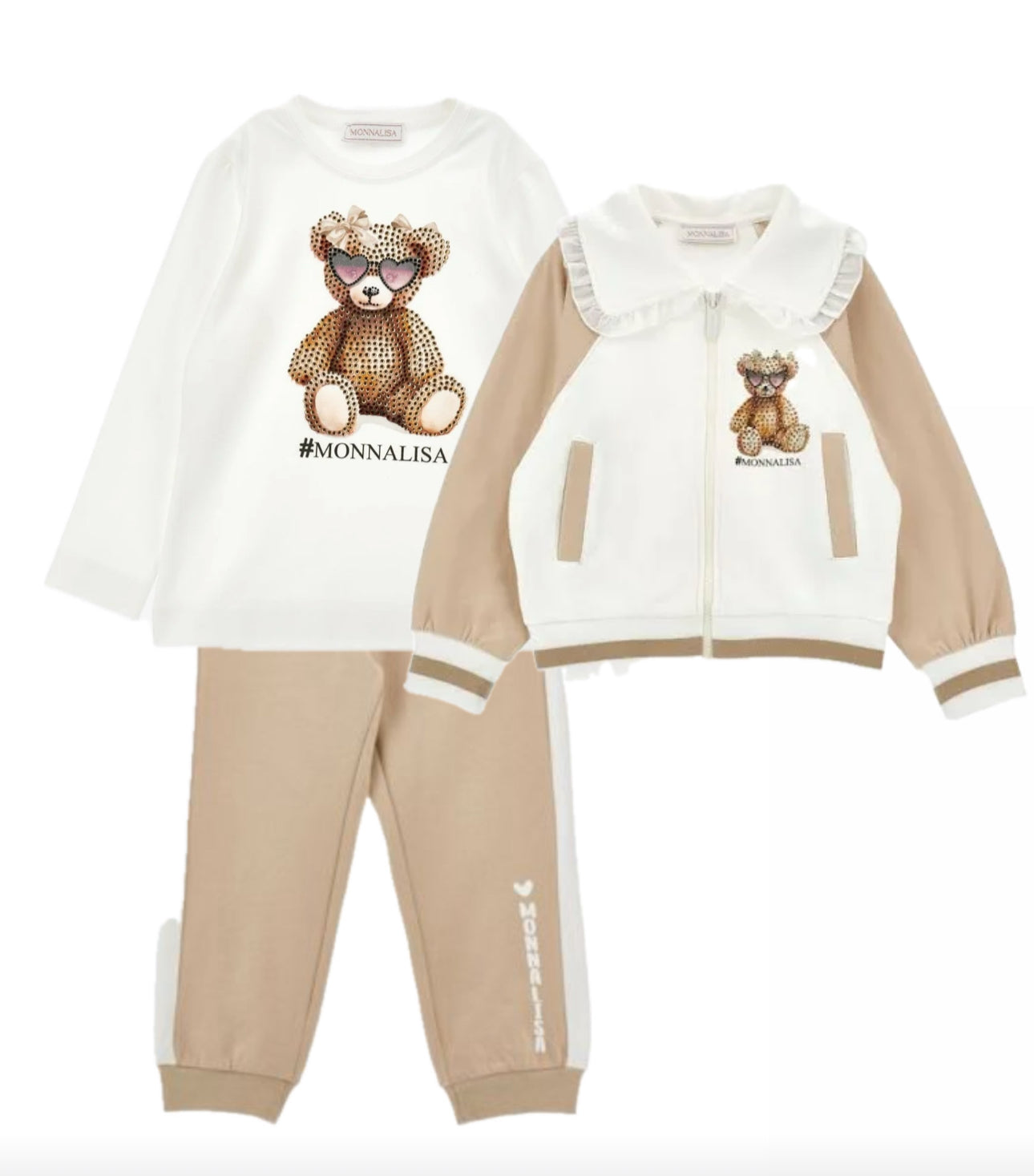 MONNALISA Teddy Tracksuit
