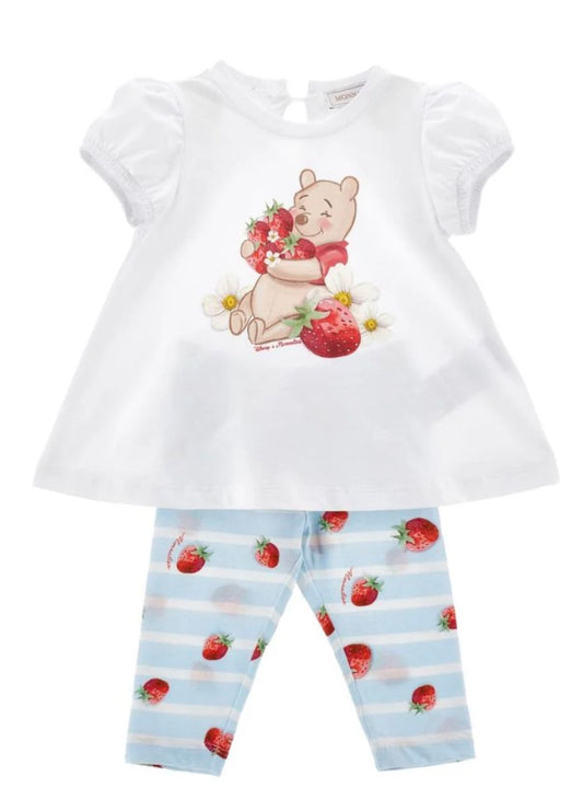 Monnalisa Winnie the Pooh Top and Leggings Set