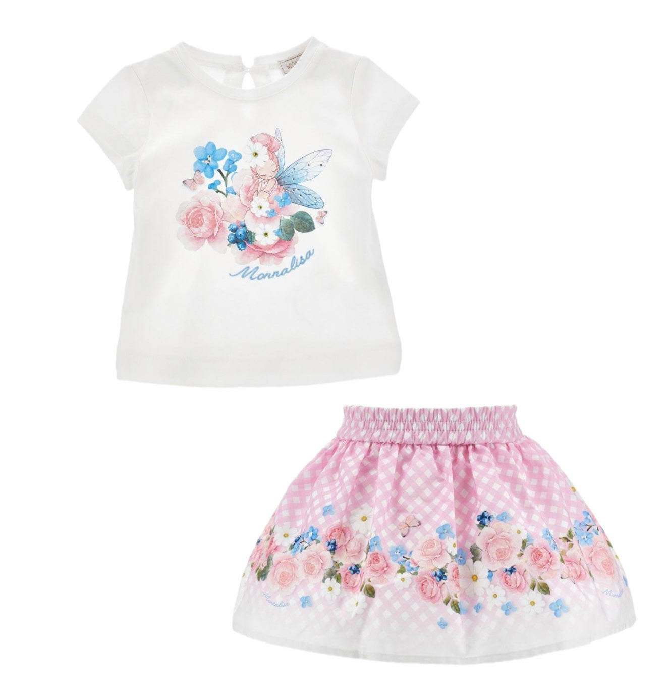 Monnalisa Fairy Top and Skirt Set