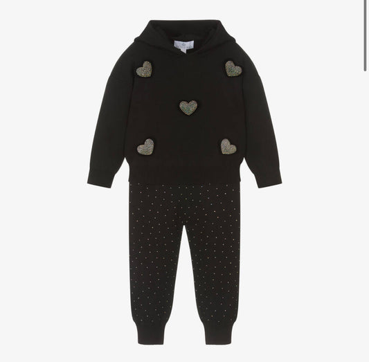 Beau Kid Black Tracksuit