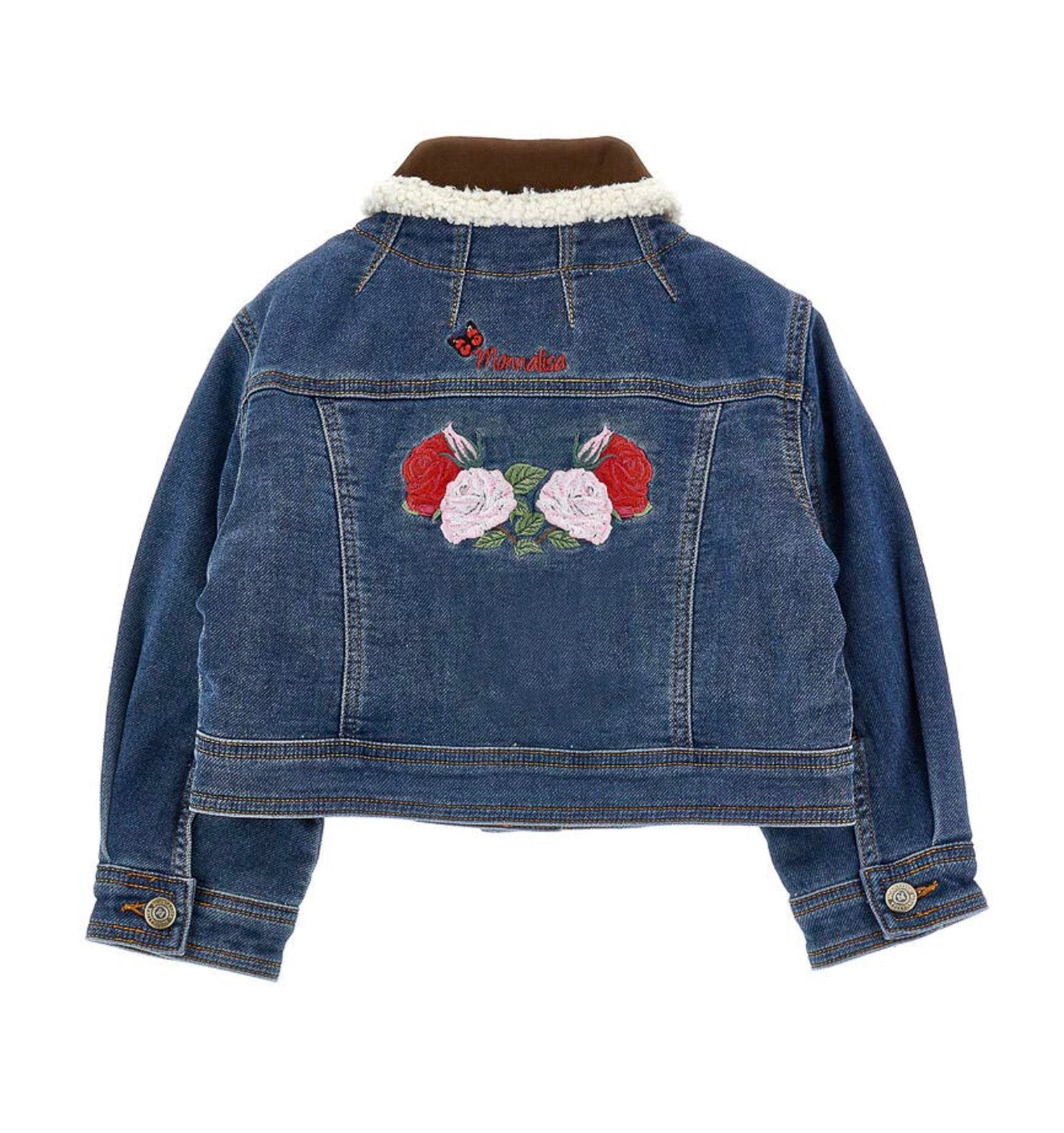 Monnalisa Equestrian Denim Jacket