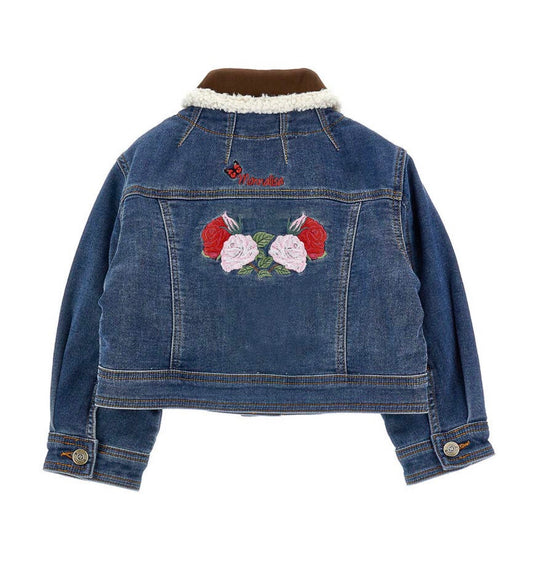 Monnalisa Equestrian Denim Jacket