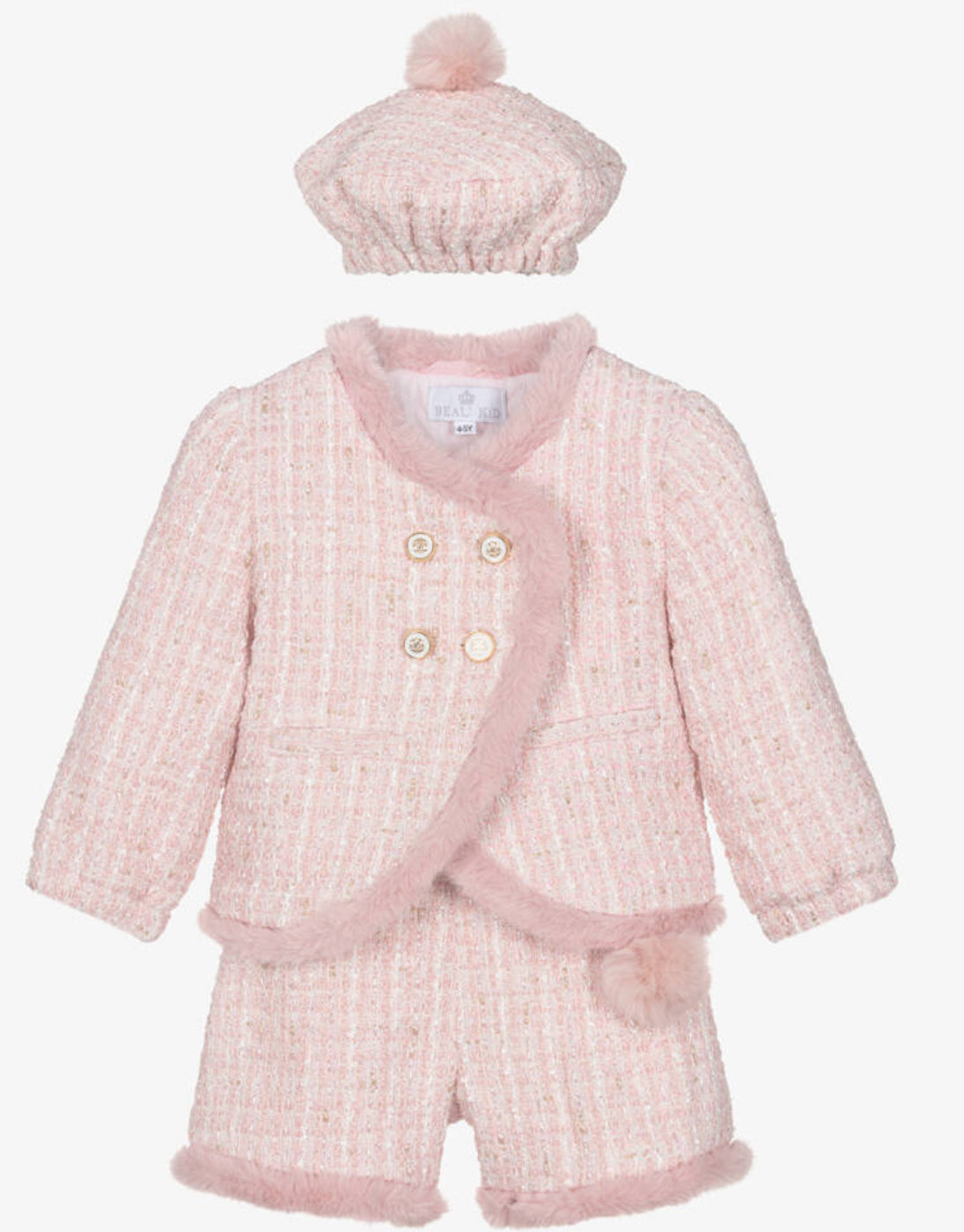 Beau Tweed Shorts Set