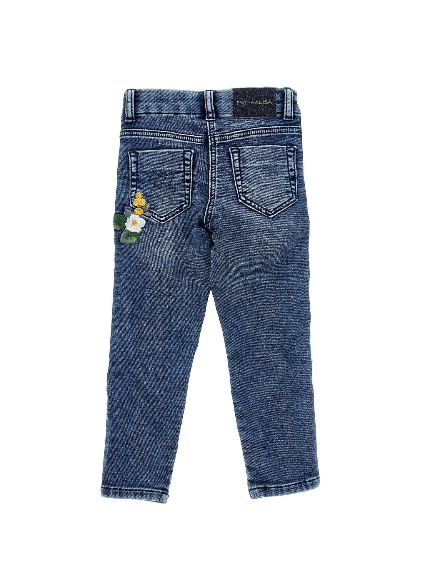 MONNALISA Floral Jeans