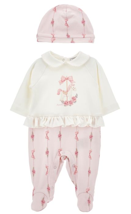 Monnalisa Carousel Grow and Hat