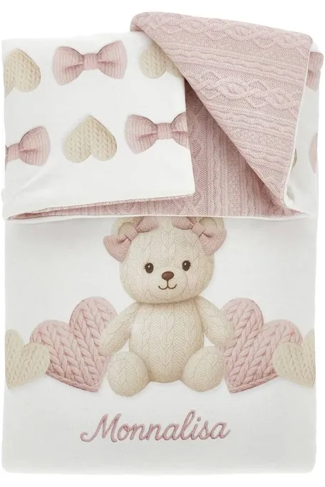 Monnalisa Teddy Blanket