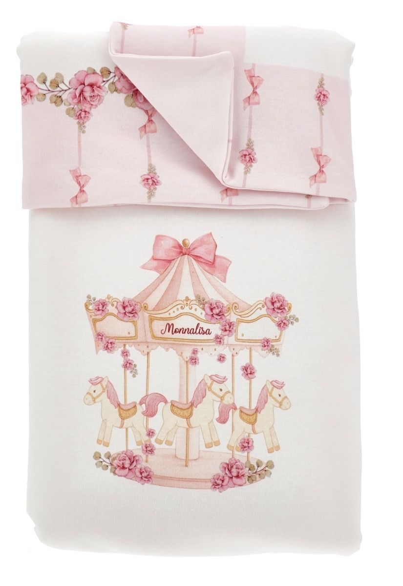 Monnalisa Carousel Blanket