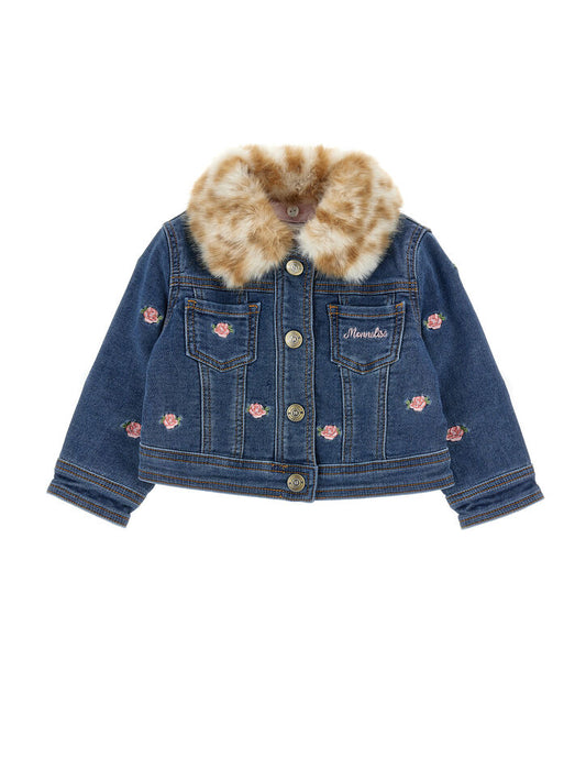 Monnalisa Baby 3 Piece Denim Set