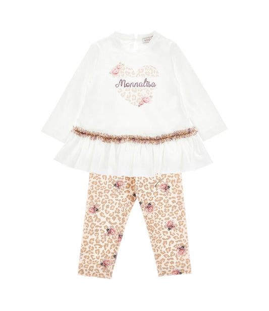 Monnalisa Baby Leggings Set