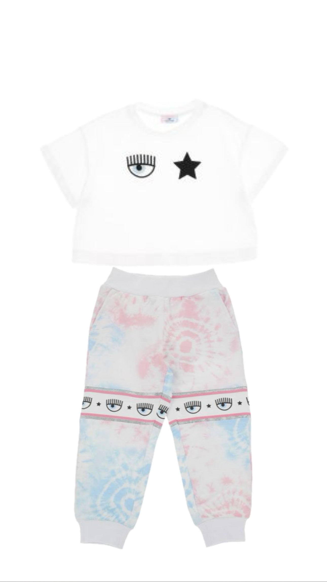 Chiara Ferragni Tshirt and Joggers Set
