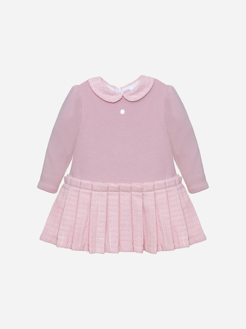 Patachou Pink Tweed Dress