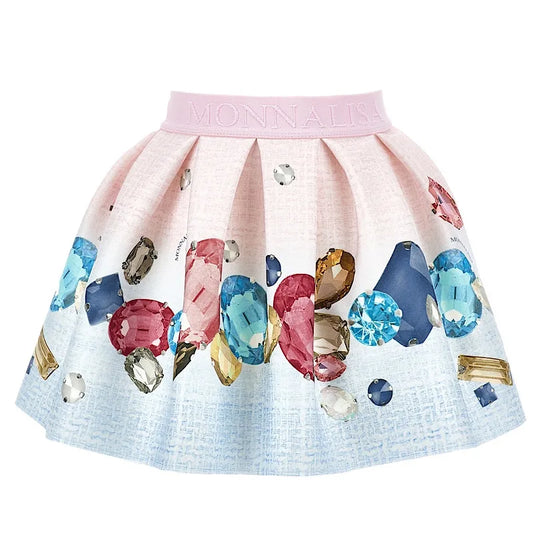 MONNALISA Stitch Skirt Set