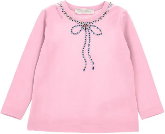 MONNALISA Jewels Pink Top
