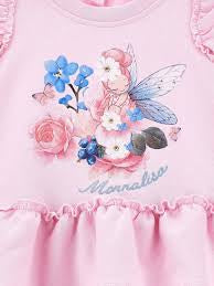 Monnalisa Fairy Pink Dress