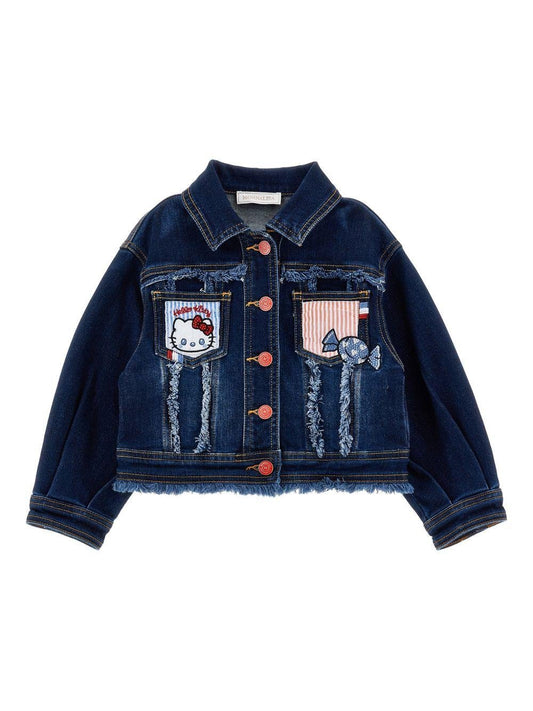 Monnalisa Hello Kitty Denim Jacket