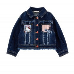 Monnalisa Hello Kitty Denim Jacket