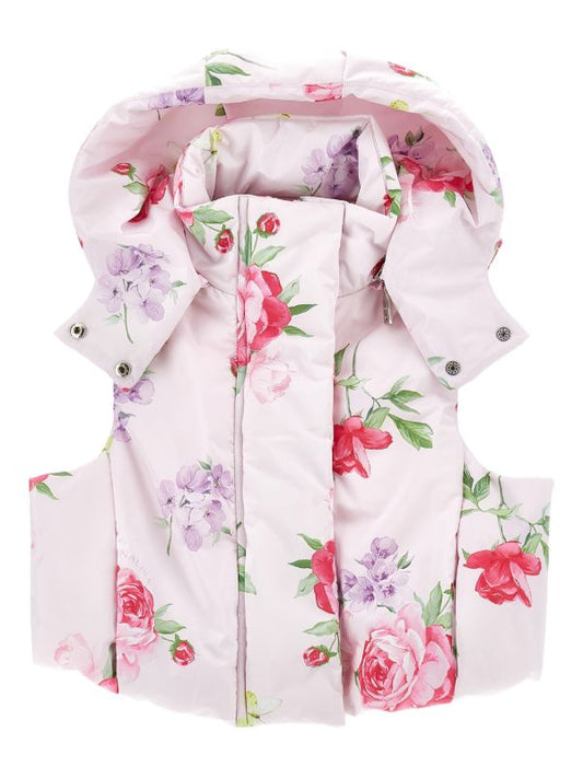 Monnalisa Floral Gilet
