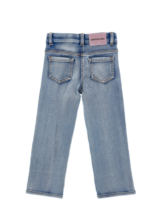 Monnalisa Floral Jeans