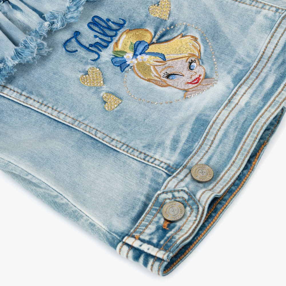 Monnalisa Tinkerbell Denim Jacket
