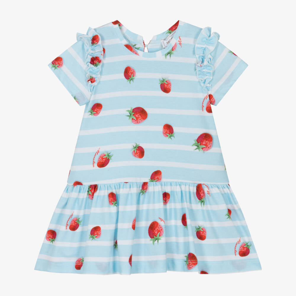 Monnalisa Strawberry Dress