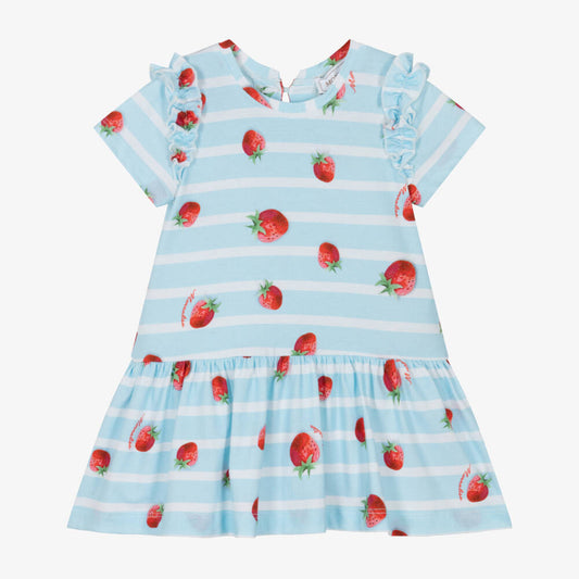Monnalisa Strawberry Dress