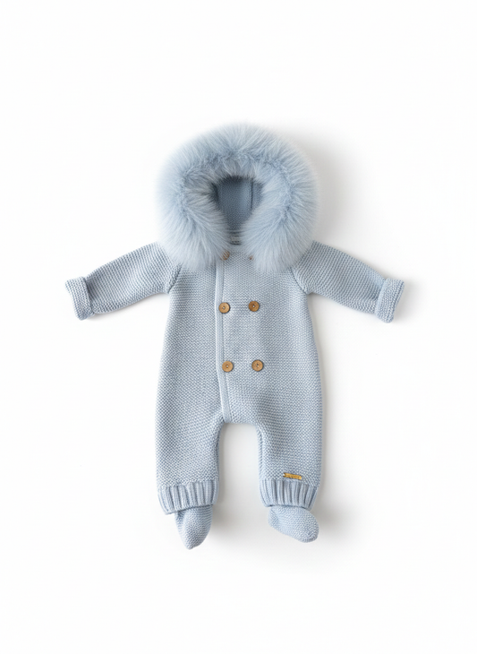 Martin Aranda Knit Fur Snowsuit
