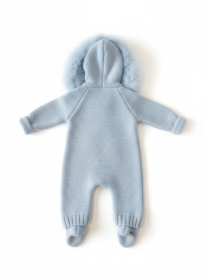 Martin Aranda Knit Fur Snowsuit