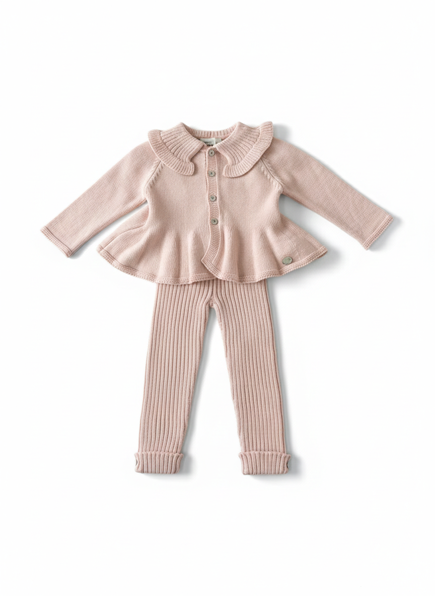 Martin Aranda Knit Cardigan and Trouser Set