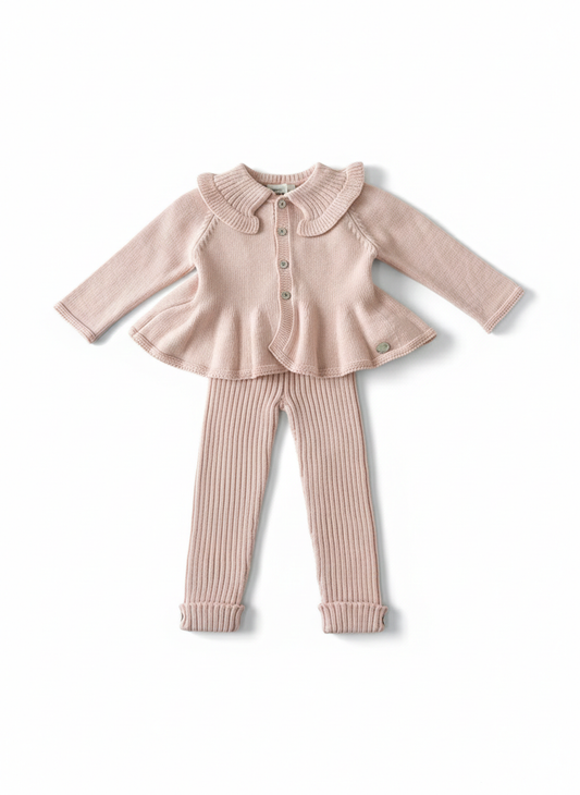 Martin Aranda Knit Cardigan and Trouser Set